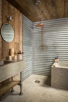 نمونه های زیبا از حمام های روستایی - 40 عکس الهام بخش - Archzine.fr