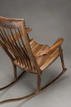 صندلی راک کلاسیک به سبک مالوف توسط Scott Morrison Fine Woodworker