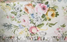 مجموعه قدیمی Ralph Lauren Rare Home Lake Pastel Floral DUVET SET |  اتسی