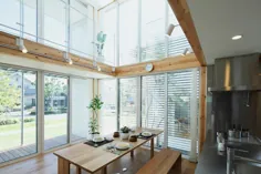خانه muji در ژاپن راحتی همه جانبه را ایجاد می کند