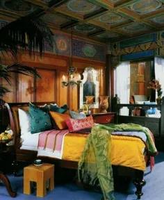 1001 شب عربی در اتاق خواب شما.  ایده های دکوراسیون مراکشی