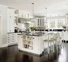 چرا کابینت های آشپزخانه سفید ، بی انتها ترین آشپزخانه را می سازند |  آشپزخانه های سفید