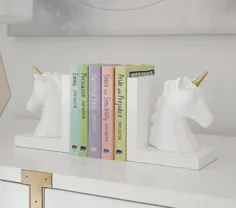 Unicorn شکل Bookends