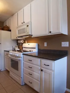 بله می توانید کابینت های آشپزخانه بلوط خود را نقاشی کنید!