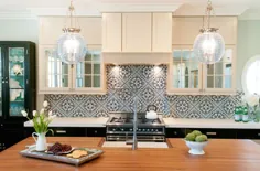 کاشی آشپزخانه مراکشی - انتقالی - آشپزخانه - طراحی داخلی Brittney Nielsen