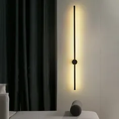 چراغ دیواری LED مدرن چراغ دیواری نوار بلند Sconce اتاق خواب اتاق نشیمن ایالات متحده • 89.99 دلار