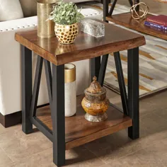 HomeHills Canby Live Edge Accent Table 22E526 04 |  بلاکور
