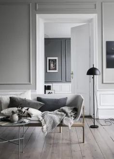 40 ایده اتاق نشیمن خاکستری که ثابت کند این رنگ جالب هرگز از مد نمی افتد
