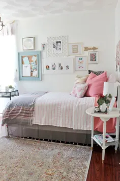 اتاق دختر من: تازه سازی اتاق خواب قبل از نوجوان - ساخته شده توسط کارلی