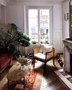 قبل و بعد: یک آپارتمان بیات پاریس اکنون یک رویای معاصر و ساختاری است