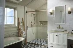عکس طراحی حمام سنتی از Wayfair