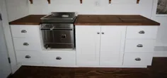 طرح پایه کابینت آشپزخانه خانه کوچک