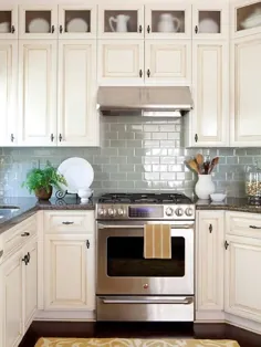 48 ایده زیبا Backsplash آشپزخانه برای هر سبک