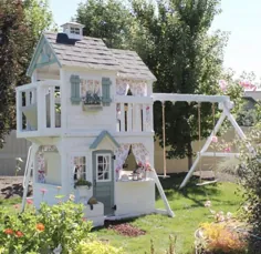 10 خانه برتر کودکان در فضای باز از اینستاگرام - رویای صورتی