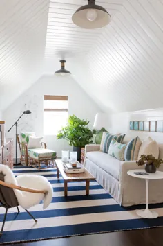 10 ایده تبدیل اتاق زیر شیروانی برای استفاده از پتانسیل سقف خود