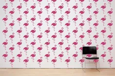 Flamingo Decal Flamingo Wall Decal هالیوود دکوراسیون دکوراسیون |  اتسی