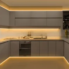 نحوه انتخاب و نصب چراغ های نواری LED برای کابینت آشپزخانه