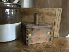 چوب کابین آشپزخانه خانه ابتدایی مطبوعات کره عتیقه |  اتسی