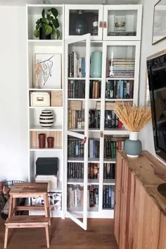 30 ایده شگفت انگیز برای تزئین قفسه کتاب برای کمال طراحی داخلی شما