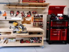 نحوه ساخت یک ایستگاه شارژ مته DIY و پایه میز کار 2x4 - کارگاه آموزشی