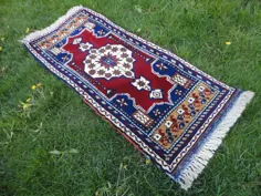 فرش کوچک تابلو فرش کوچک ترکی درب روستایی ریز ریز ریز |  اتسی