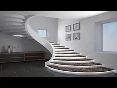 100 ایده مدرن برای طراحی راه پله - طرح های راه پله اتاق نشیمن برای فضای داخلی خانه