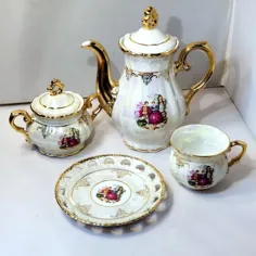 ست چای Vtg Royal Victorian