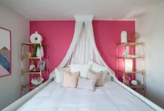 Pautips ’Glam Pink Bedroom Makeover