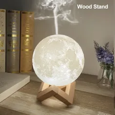مرطوب کننده هوا Luna Mist - - پخش کننده روغن اساسی لامپ ماه - تمرکز زنده