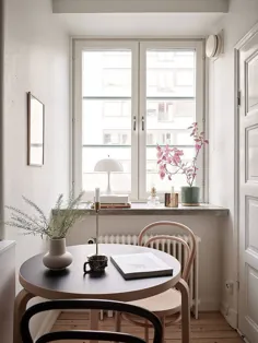 apartment آپارتمان بسیار کوچک با دکوراسیون ظریف برای یک دختر در سوئد (23 متر مربع) ото Фото ◾Идеи◾ Дизайн