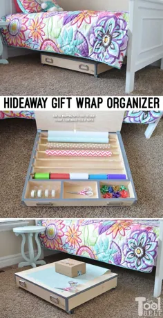 Rolling Gift Wrap Organizer - کمربند ابزار او