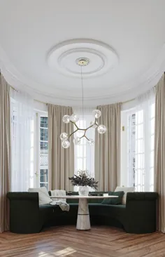 چگونه می توان طراحی کلاسیک و معاصر را در آپارتمان پاریس مخلوط کرد