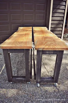 میز نوار / میخانه قابل تبدیل DIY