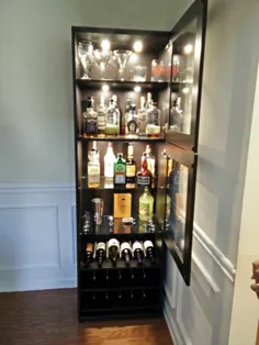 ساخت کابینت مشروبات الکلی IKEA