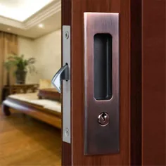 قفل درب کشویی قفل درب Invisible Door قفل درب سخت افزار مبلمان درب در فروش |  eBay