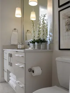 17 ایده هوشمندانه برای حمام های کوچک