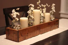 قطعه جدول روستیک ، جعبه چوبی ، جعبه مزرعه ، باغ ذخیره سازی ، کاشت چوبی