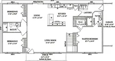 Jamestown III توسط Wardcraft Homes Ranch Floorplan