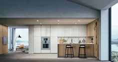 آشپزخانه U شکل با صفحه آشپزخانه در HPL |  Doimo Cucine