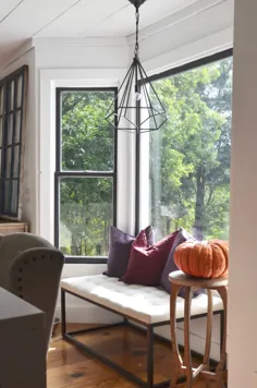 قاب پنجره های مشکی DIY - محل تودرتو