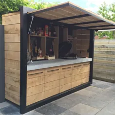 10 ایده و طراحی آشپزخانه در فضای باز - ایده های فضای باز