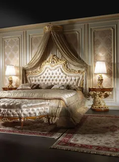 تخت خواب سایبان در طول تاریخ ... 35+ طراحی اتاق خواب |  Pouted.com