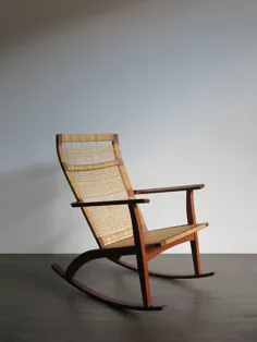 هانس اولسن برای یول کریستنسن صندلی راک اسکاندیناوی میانه قرن ، دهه 1950