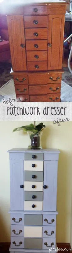 Shabby Chic Patchwork Dresser {Your Pick} - ترشی