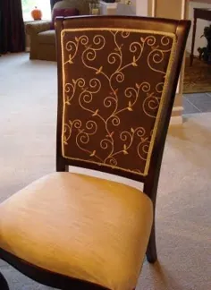 چگونه صندلی های اتاق ناهار خوری را دوباره نصب کنیم!