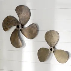ست دکور دیواری پروانه های فلزی