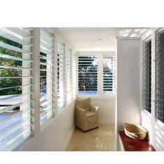 پنجره های شیشه ای لوور 6mm قاب آلومینیومی WDMA چین برای فروش حمام