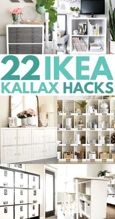 21 هک IKEA Kallax که اکنون در خانه خود نیاز دارید