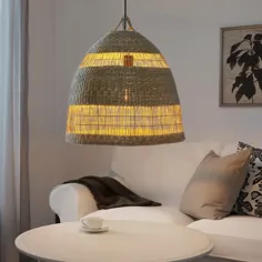 TORARED لامپ آویز سایه ، گیاهان دریایی ، ارتفاع: 20 "قطر: 22" - IKEA