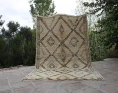 فرش پرنعمت مراکش از تازناخت ، دستباف ، فرش بربر ، فرش مراکش ، تپه بربر ، فرش دونده مراکشی ، دونده مراکش آبی